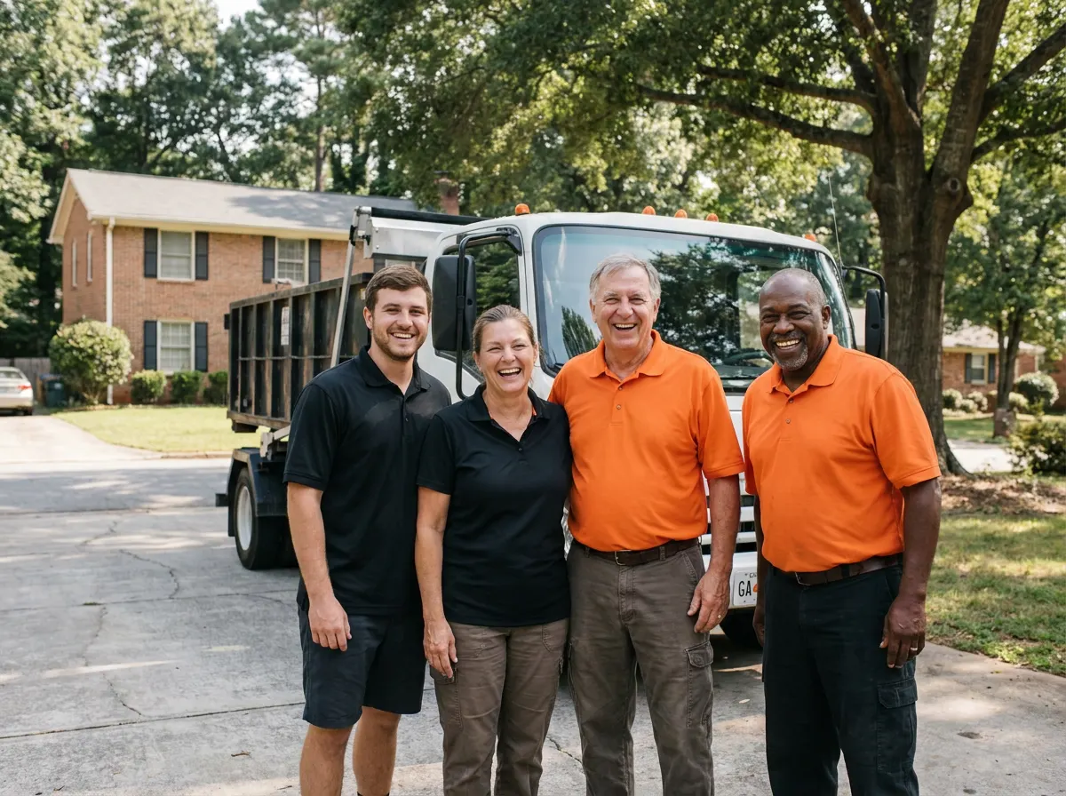 The Powerhouse Dumpster Rental team, dumpster rental in Atlanta, GA